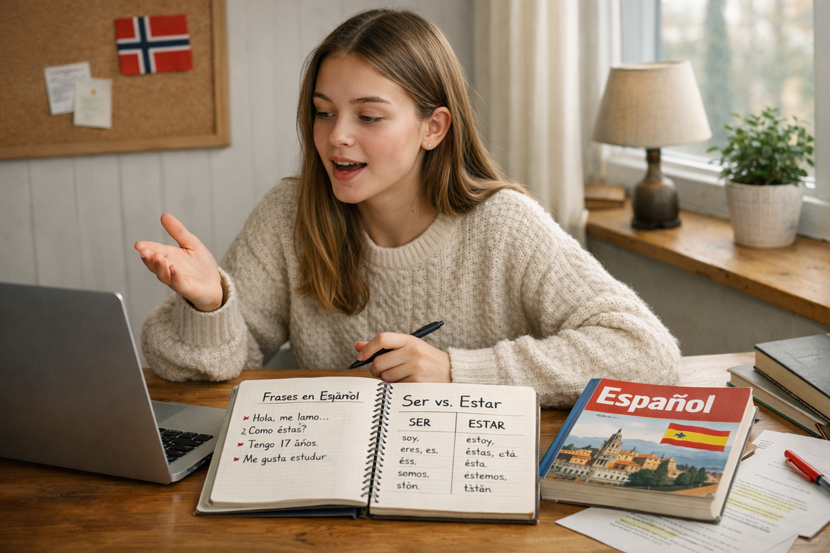Hvordan forberede seg til spansk muntlig eksamen VG2 (få bedre karakter)